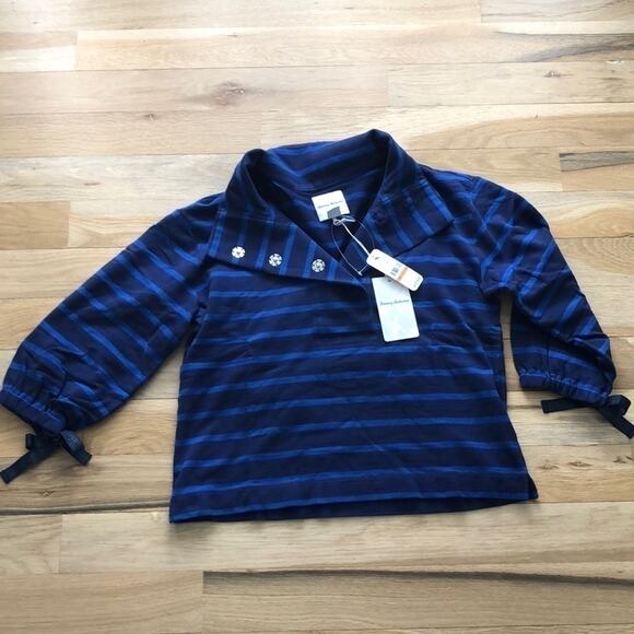 NWT - Tommy Bahama - Montego Bay Half Snap Pullover Sweatshirt S/P - Picture 5 of 7